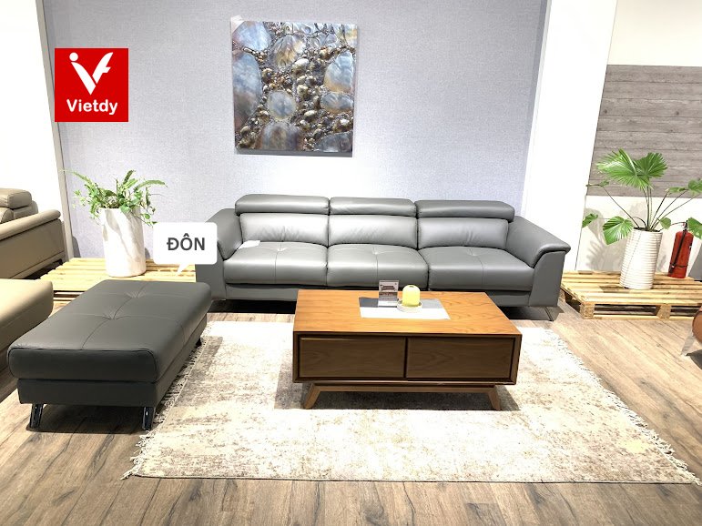 Đôn sofa da thật D50 Malaysia TPH2183L