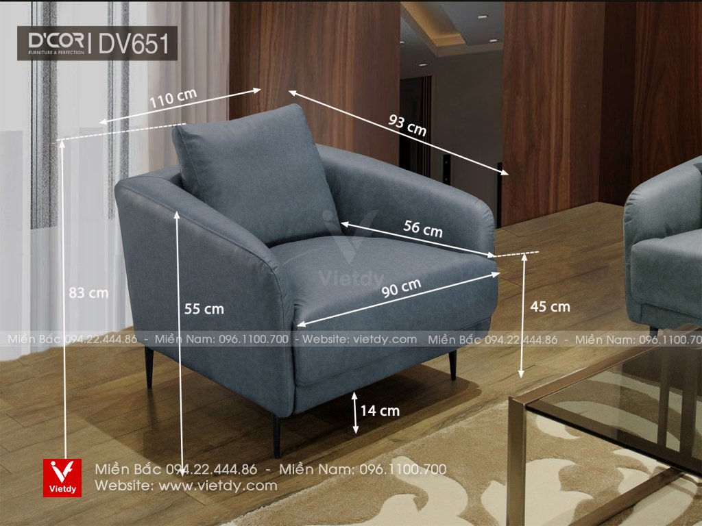 Sofa da thật D50 WELIKES ZM767 S1