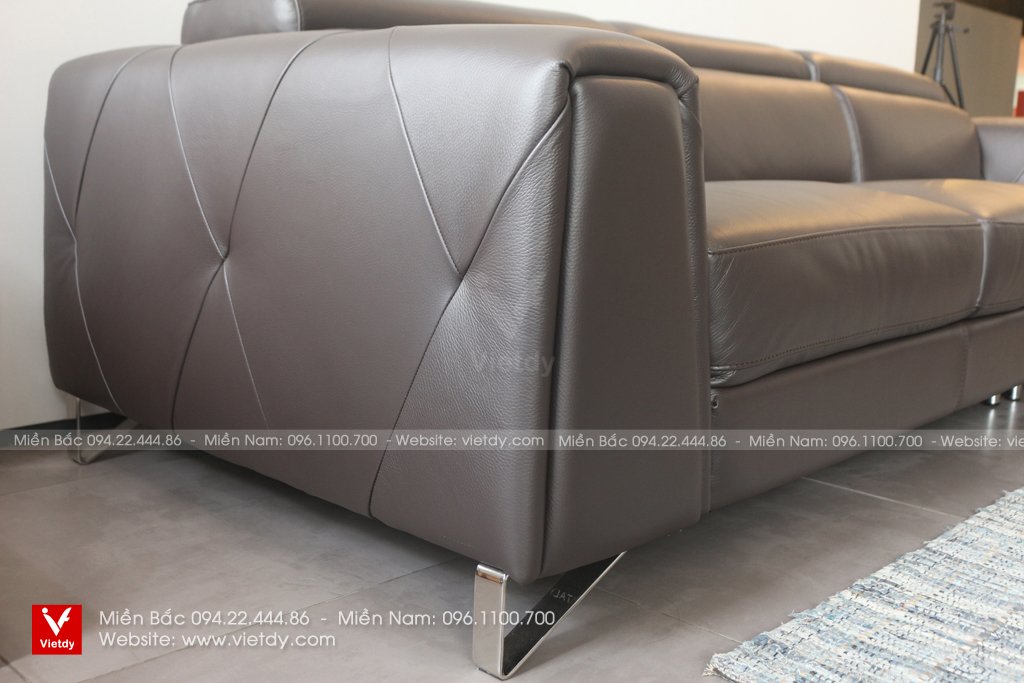 Bộ sofa da bò Italia Magic S4/đôn Cat 400