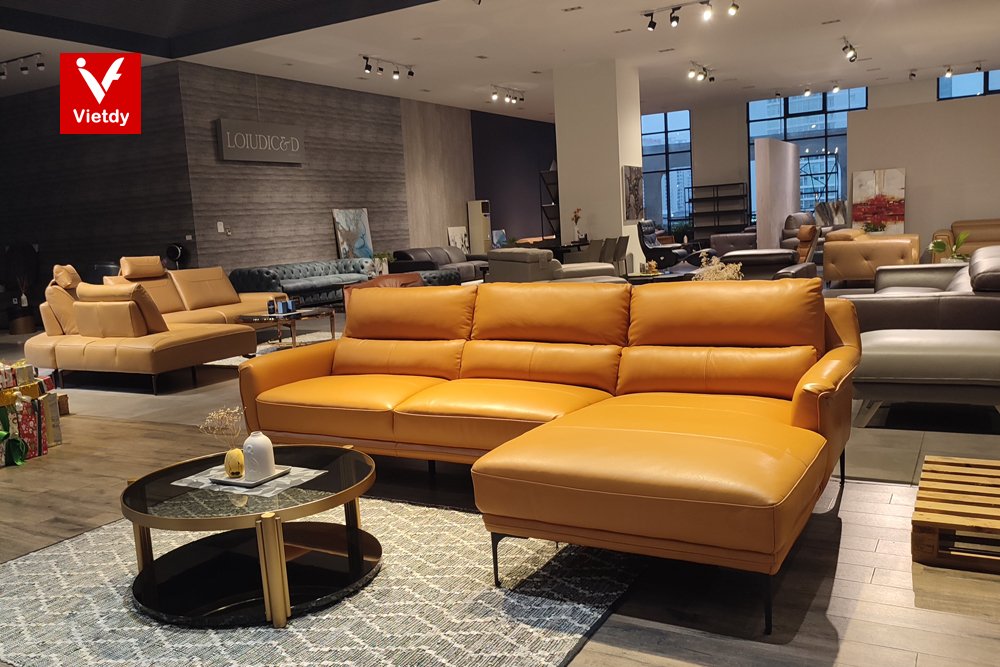 Showroom sofa nhập khẩu tại Hà Nội