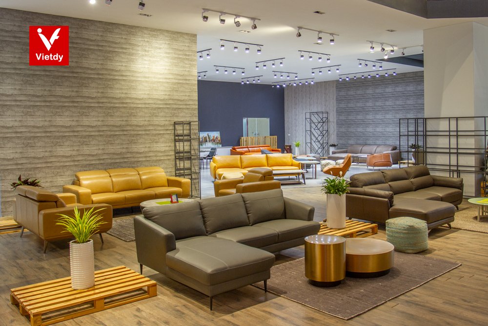 Showroom Sofa nhập khẩu