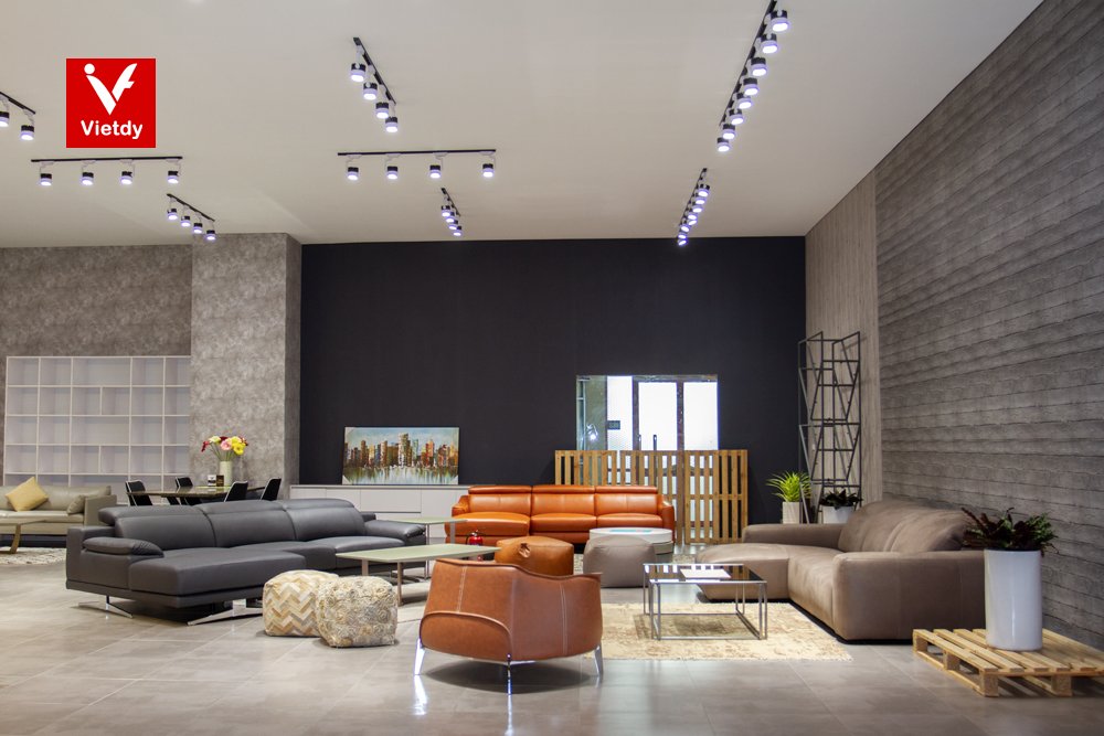 Showroom sofa nhập khẩu tại Hà Nội