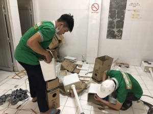 Dịch vụ lắp đặt két nước bồn cầu