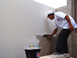 Dịch vụ bả matit ngoại thất