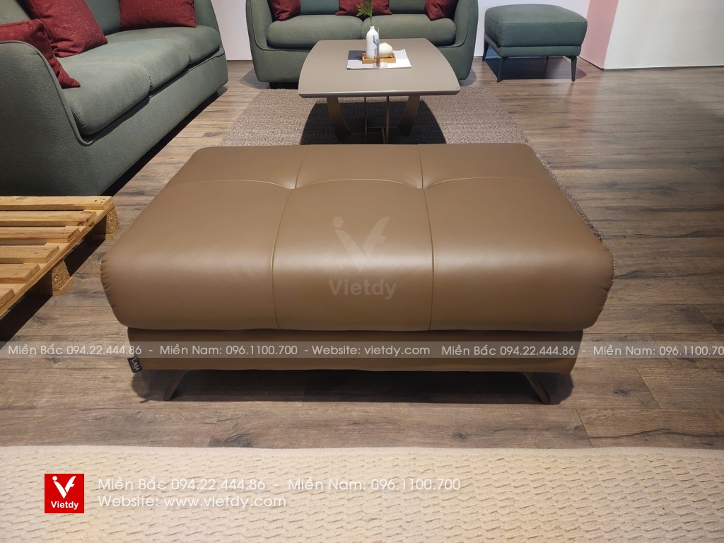 Đôn sofa da thật D50 Malaysia TPH2183L