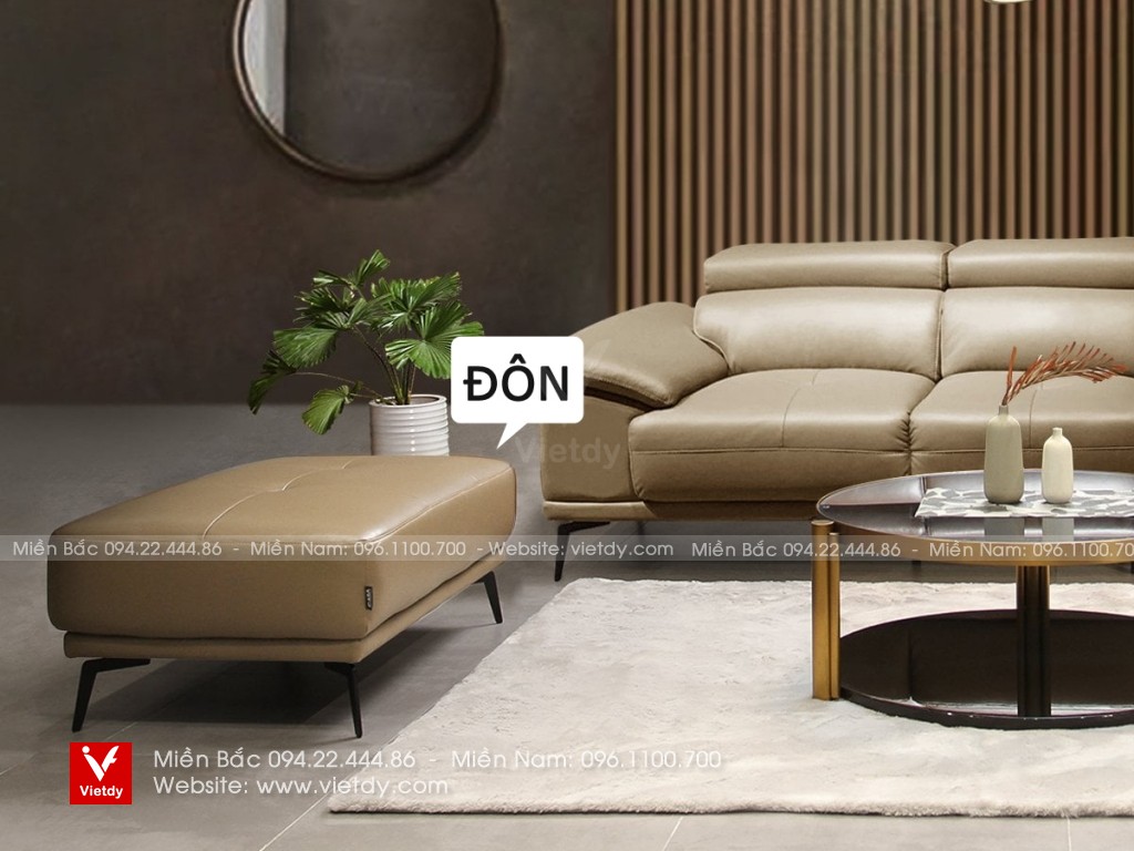 Đôn sofa da thật D50 Malaysia NFH2257